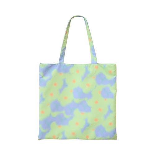 Lost Pattern Nyc "day Dream" Tote Bag In Green