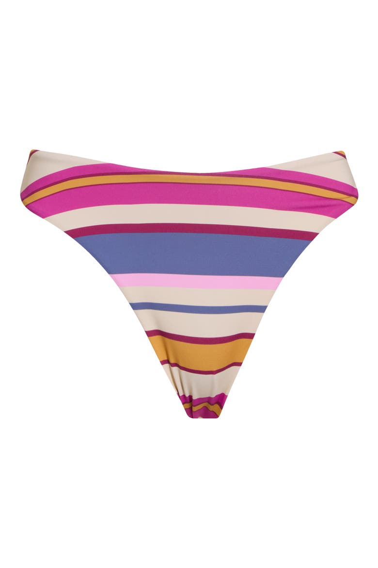 Sunset Swells Cheeky Bikini Bottoms, Alternate, color, BERRY MULTI