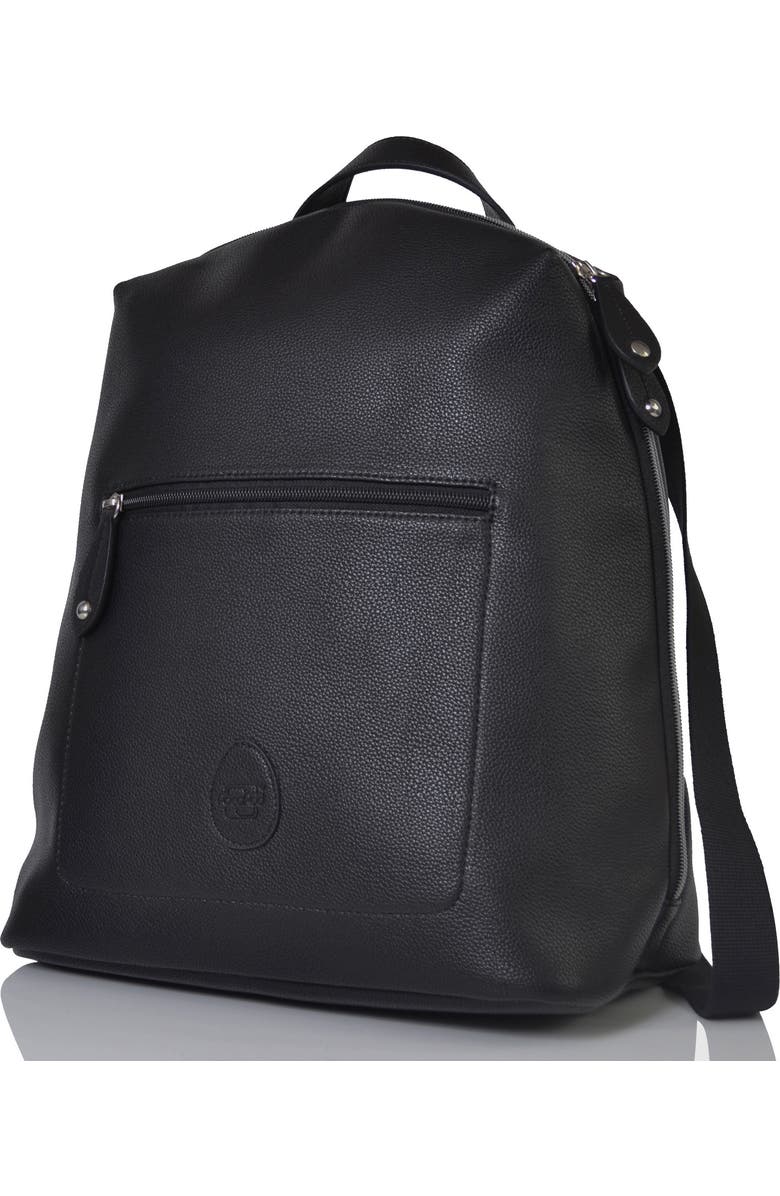 PacaPod Hartland Faux Leather Convertible Diaper Backpack, Main, color,