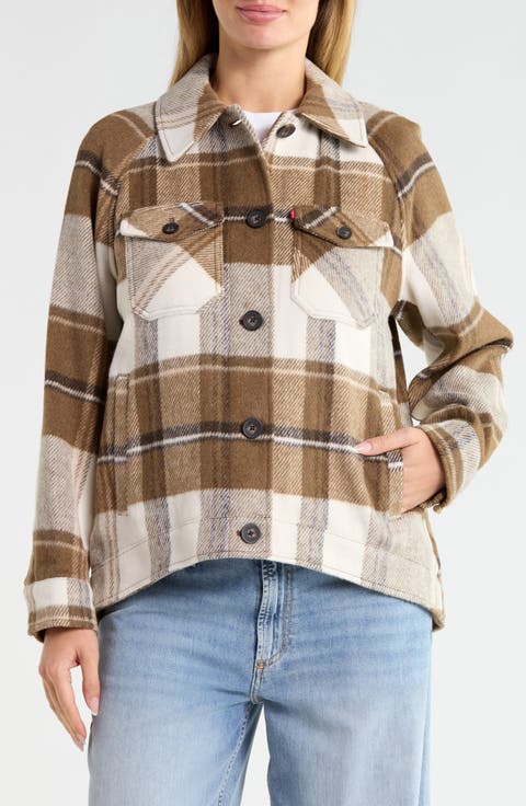 Wool Blend Shacket