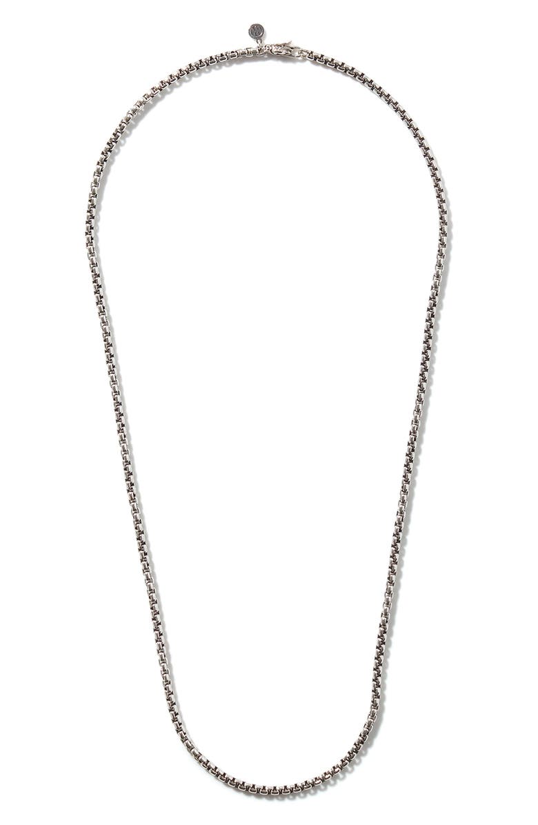 John Hardy 'Legends' Box Chain Necklace, Alternate, color, 