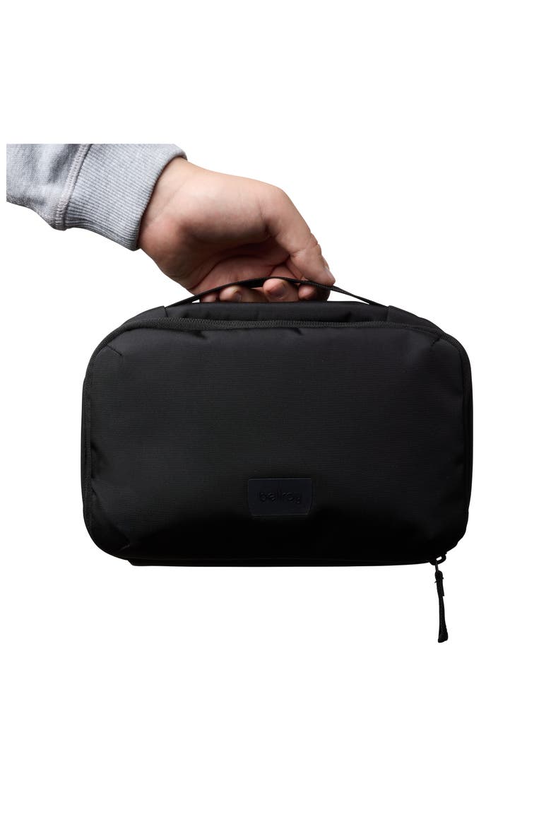 Hanging Water Resistant Toiletry Kit, Alternate, color, BLACK