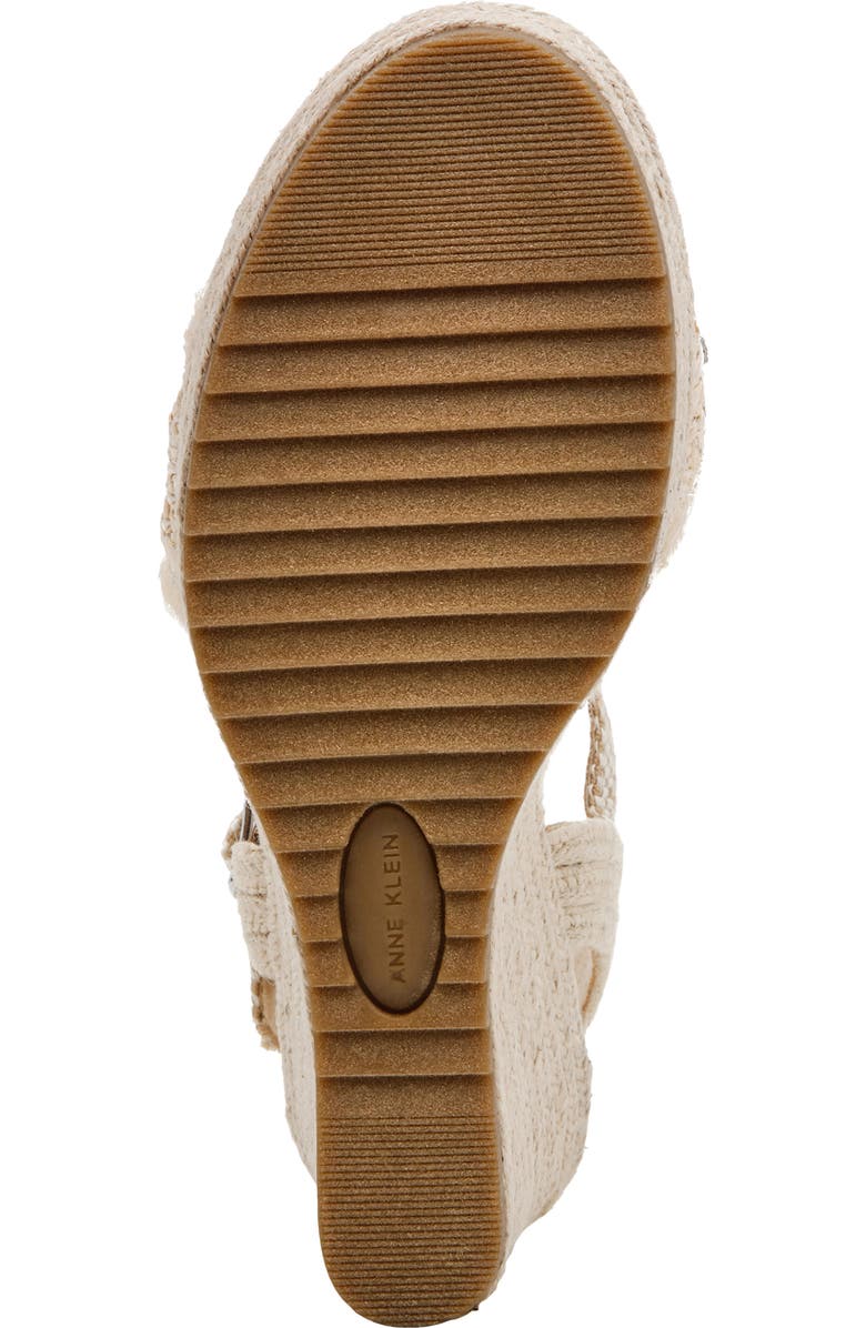Anne Klein Wilton Ankle Strap Platform Wedge Sandal, Alternate, color,