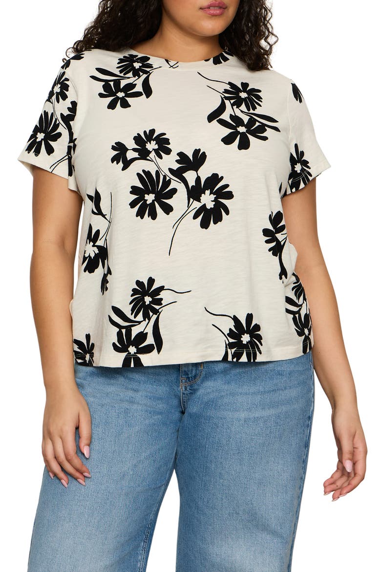 The Perfect T-Shirt, Main, color, CHALK BLOOM