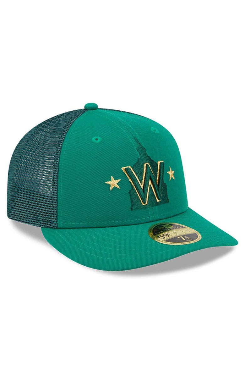 New Era Men's New Era Kelly Green Washington Nationals 2023 St. Patrick's Day Low Profile 59FIFTY Fitted Hat, Alternate, color,