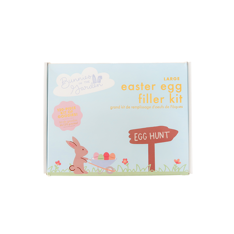 Bunnies In The Garden Large Easter Egg Filler Kit