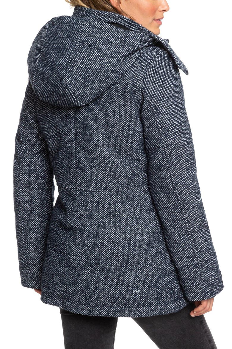 Dawn Hooded Coat, Alternate, color, MEDIEVAL BLUE