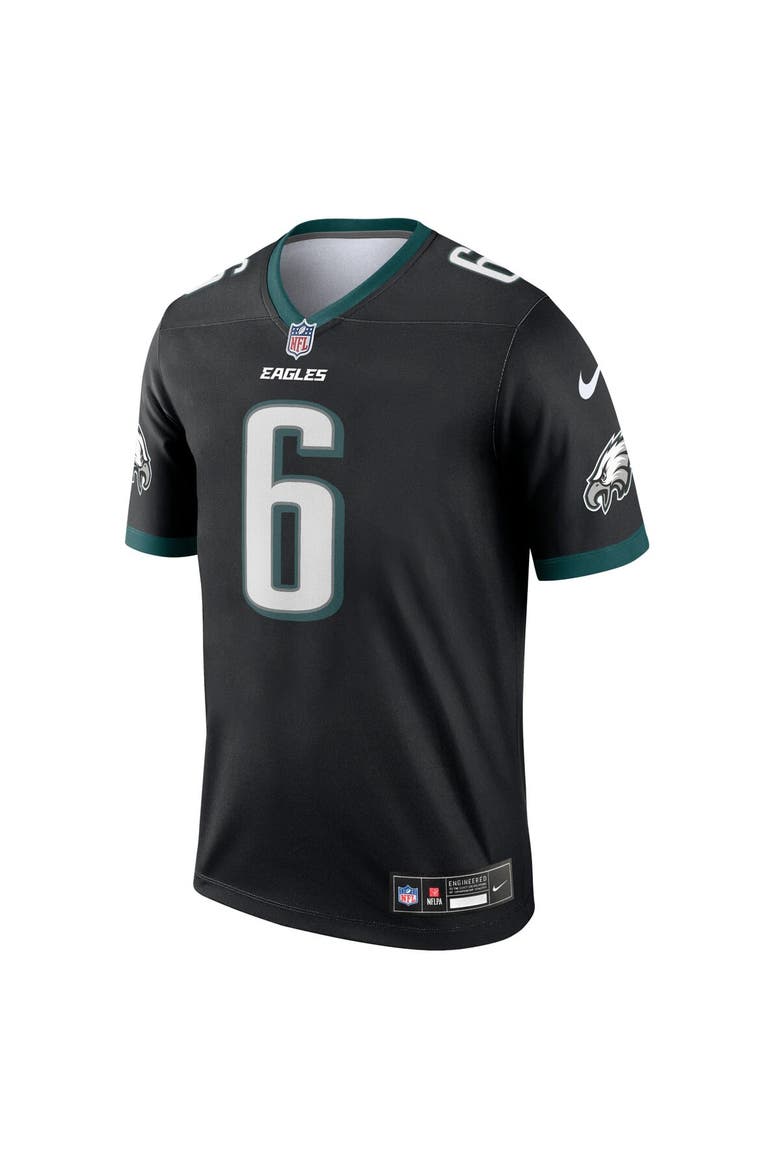 Men's Nike DeVonta Smith Black Philadelphia Eagles Alternate Legend Player Performance Top, Alternate, color, Black