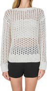 Endless Rose Sequins Open Stitch Sweater