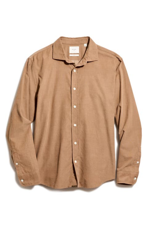Cedar Corduroy Button-Up Shirt