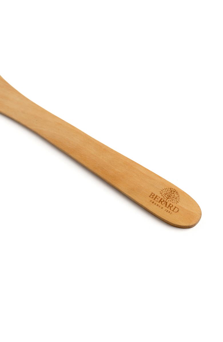 Berard Contour Olive Wood Curved Spatula, 12-Inch, Alternate, color,