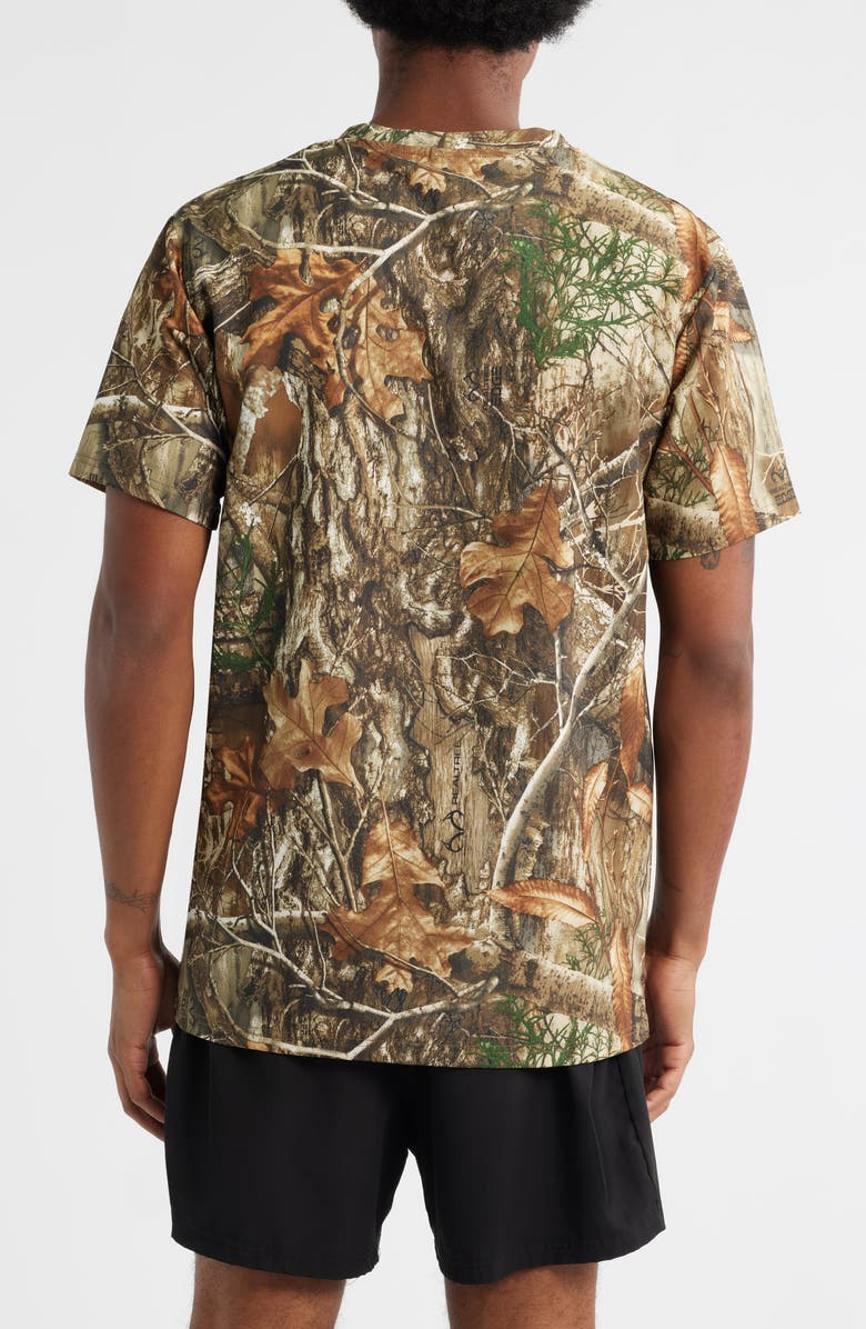 SANTO STUDIO x Realtree EDGE Camo Cotton T-Shirt, Alternate, color, Camouflage