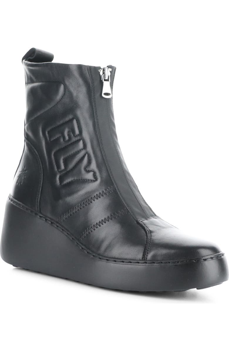 Fly London Drim Platform Wedge Bootie, Main, color,