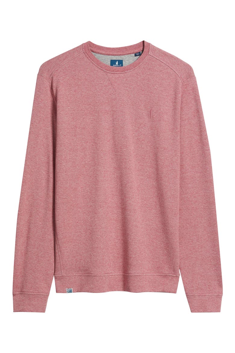 Stones Crewneck Sweatshirt, Alternate, color, MERLOT