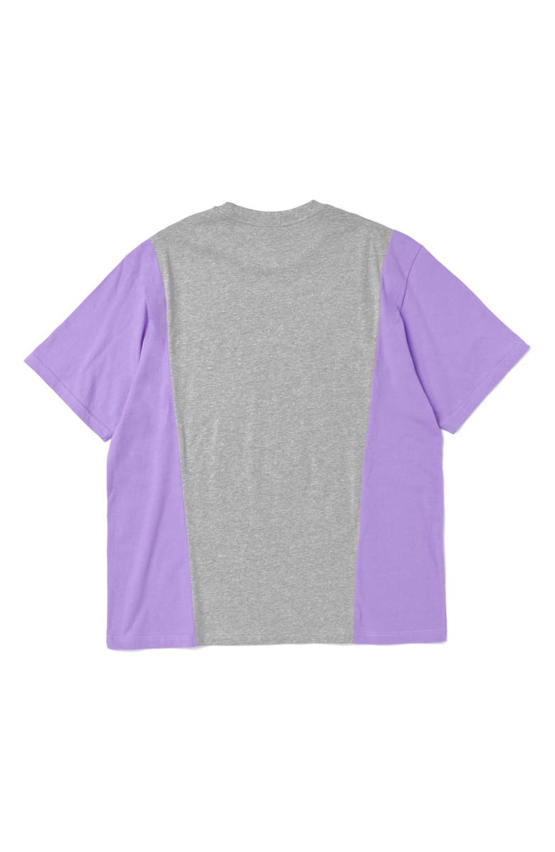 BTS THEMED MERCH Gender Inclusive Fake Love Short Sleeve Varsity Tee, Alternate, color,