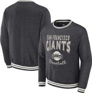 Darius Rucker Collection by Fanatics Men's Darius Rucker Collection by Fanatics  Heather Charcoal San Francisco Giants Vintage Pullover Sweatshirt