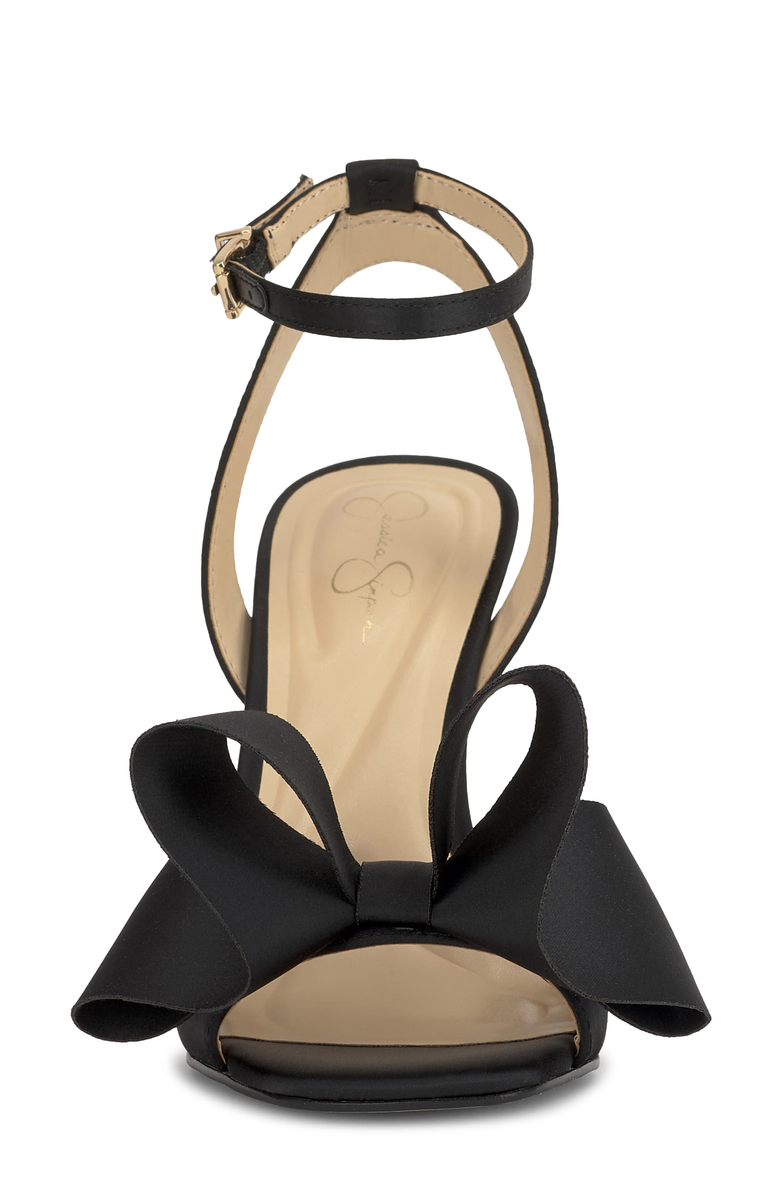Jessica Simpson Olivine Ankle Strap Sandal, Alternate, color, Black