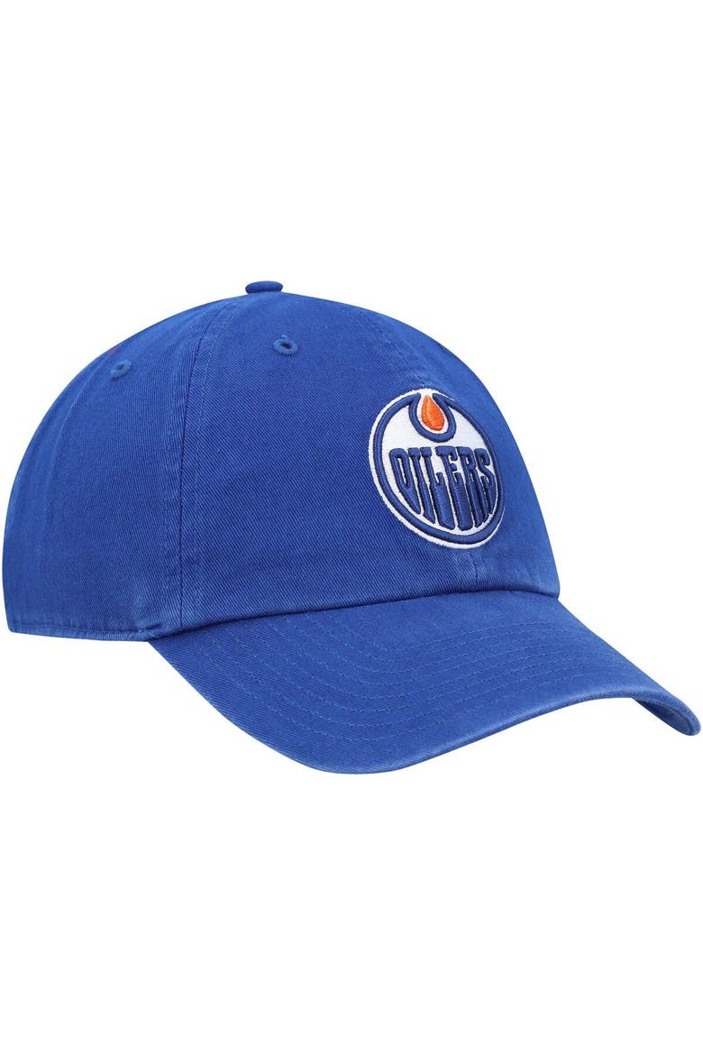 Men's '47 Royal Edmonton Oilers Clean Up Adjustable Hat, Alternate, color, Royal