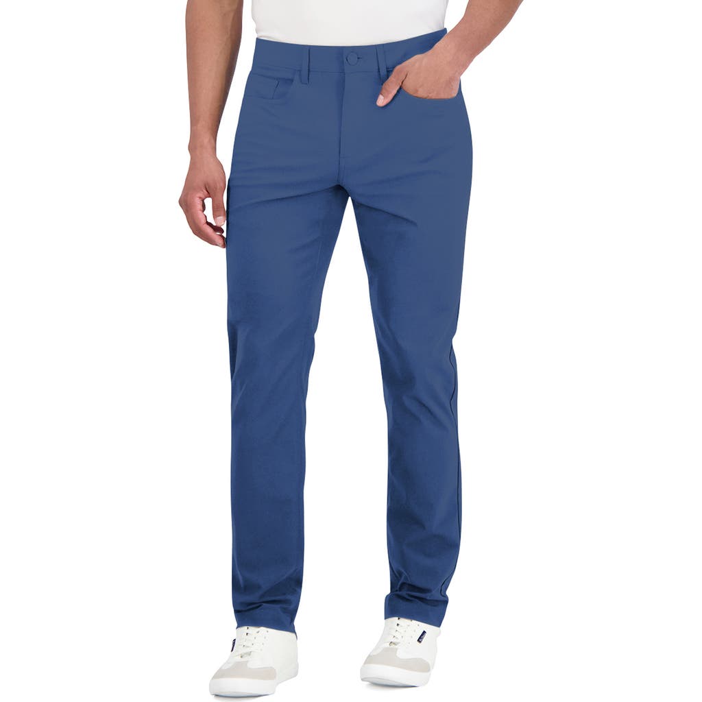 Ben Sherman Solid 4-way-stretch Tech Golf Pants In Sea