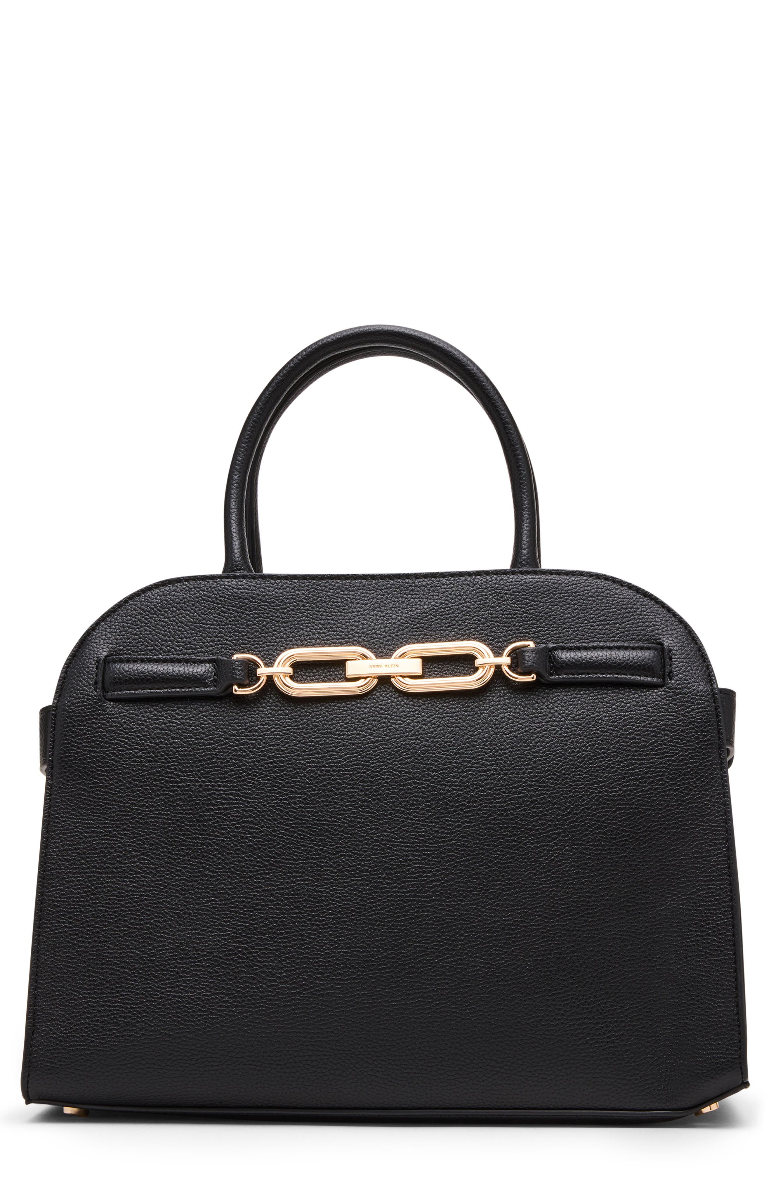 Anne Klein Medium Curved Satchel Bag