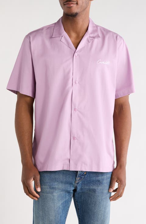 Delray Cotton & Lyocell Camp Shirt