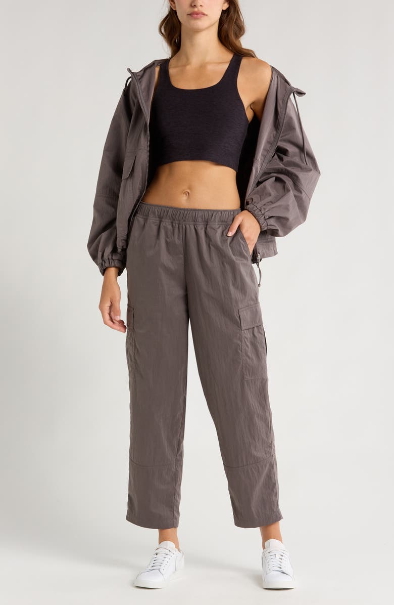 Zella Boundless Cargo Ankle Pants, Alternate, color,