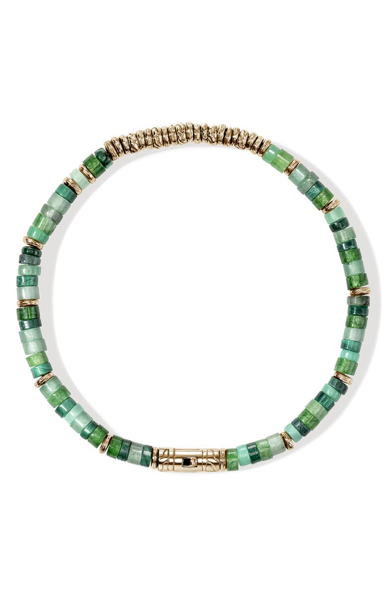 John Hardy Heishi Bracelet, Alternate, color, Gold