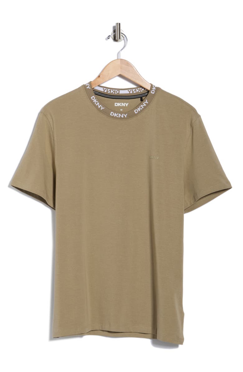 DKNY SPORTSWEAR Inwood Ringer T-Shirt, Alternate, color, Cafe