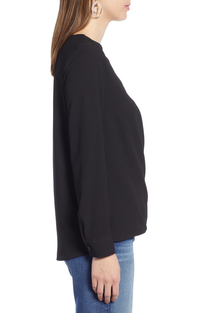 Halogen<sup>®</sup> Faux Wrap Top, Alternate, color, 