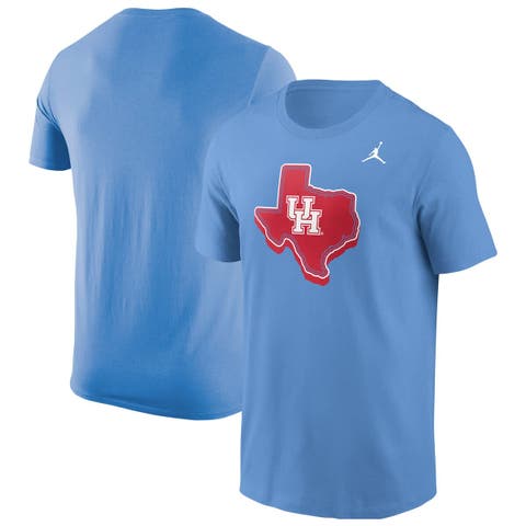 Men's Jordan Brand Valor Blue Houston Cougars State Blue Out T-Shirt