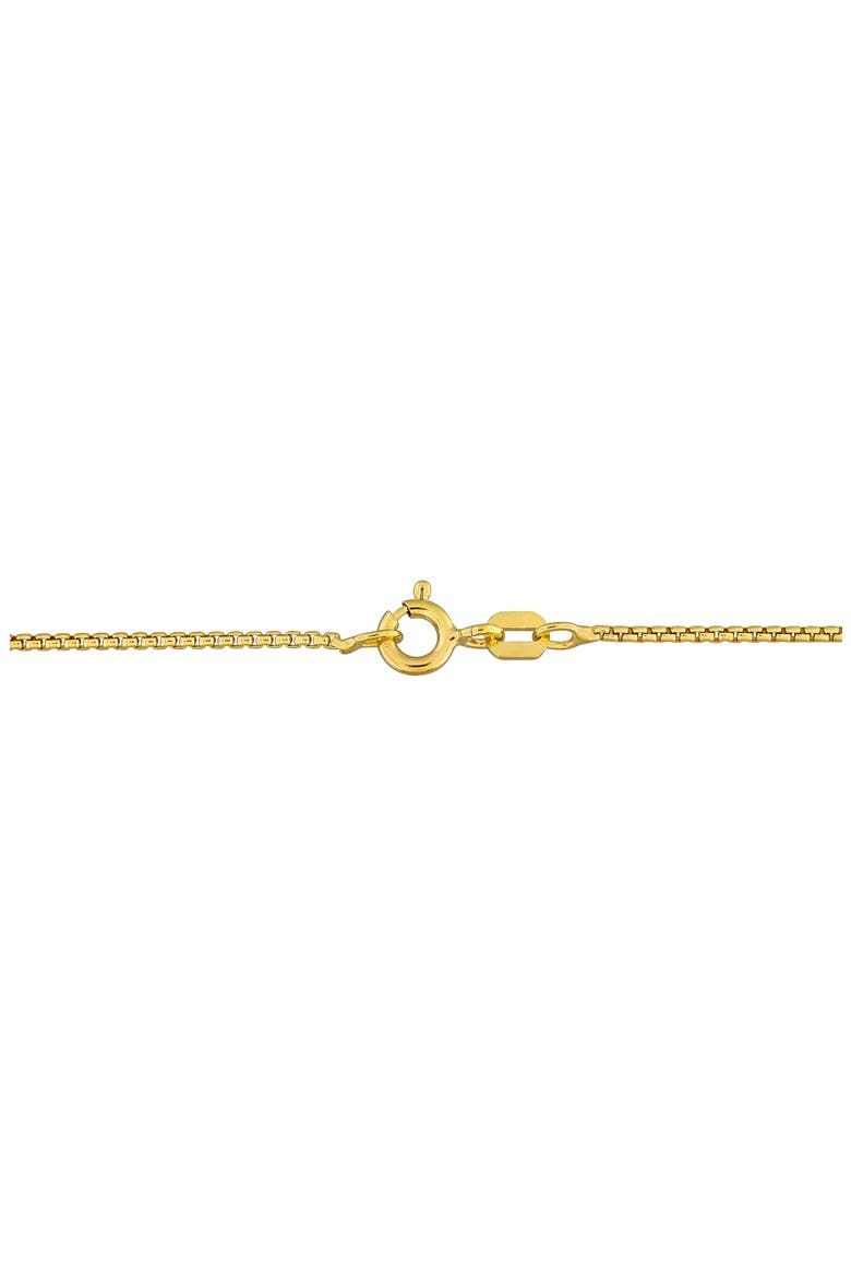 Box Link Chain Necklace, 1.10mm, Alternate, color, GOLD