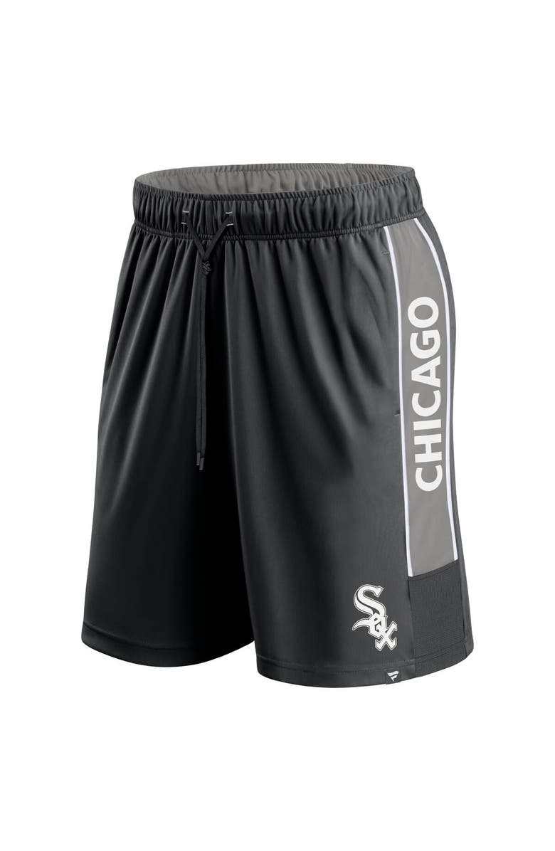FANATICS Men's Fanatics Black Chicago White Sox Win The Match Defender Shorts, Alternate, color, Black