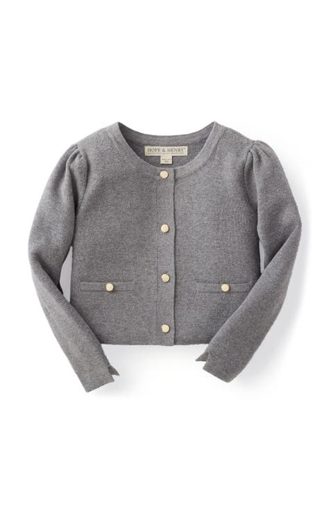 Girls' Milano Stitch Cardigan, Kids