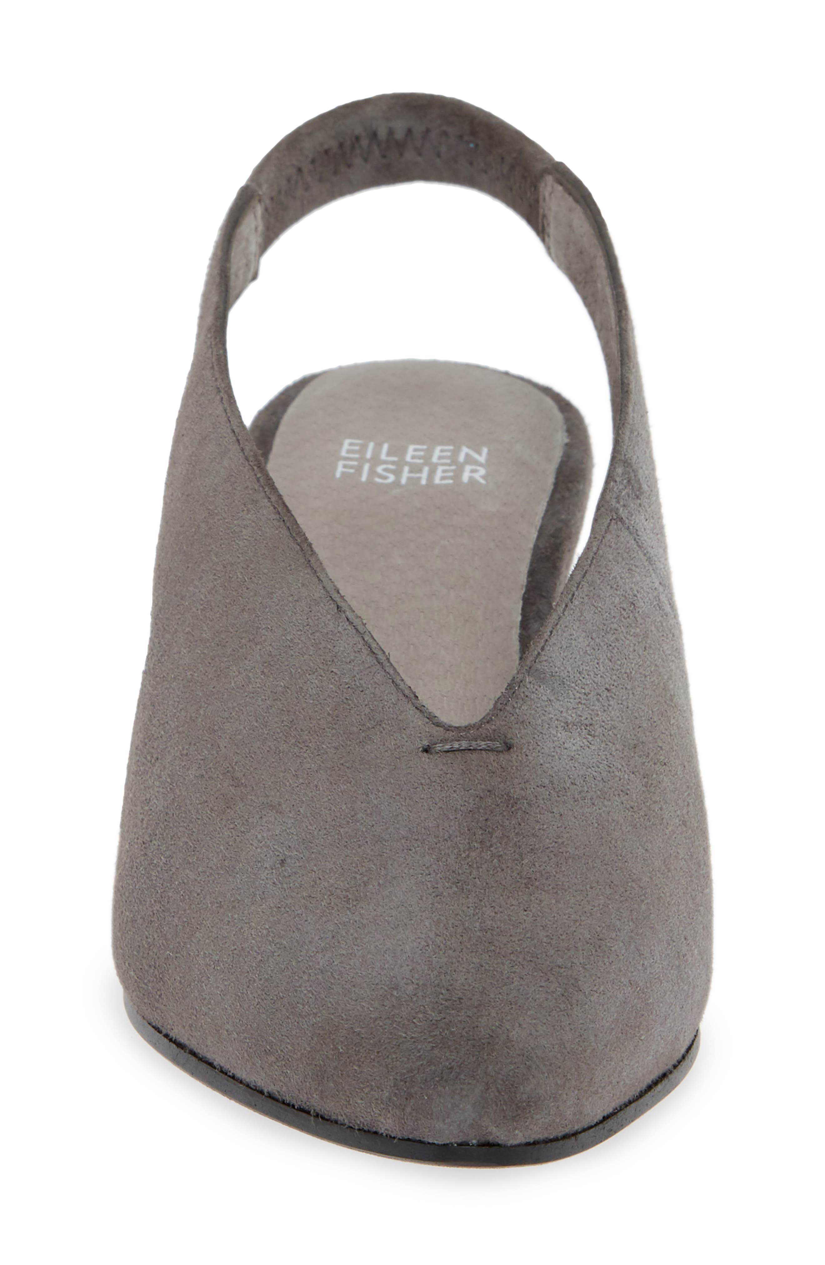 Gatwick Slingback Pump, Alternate, color, GRAPHITE SUEDE
