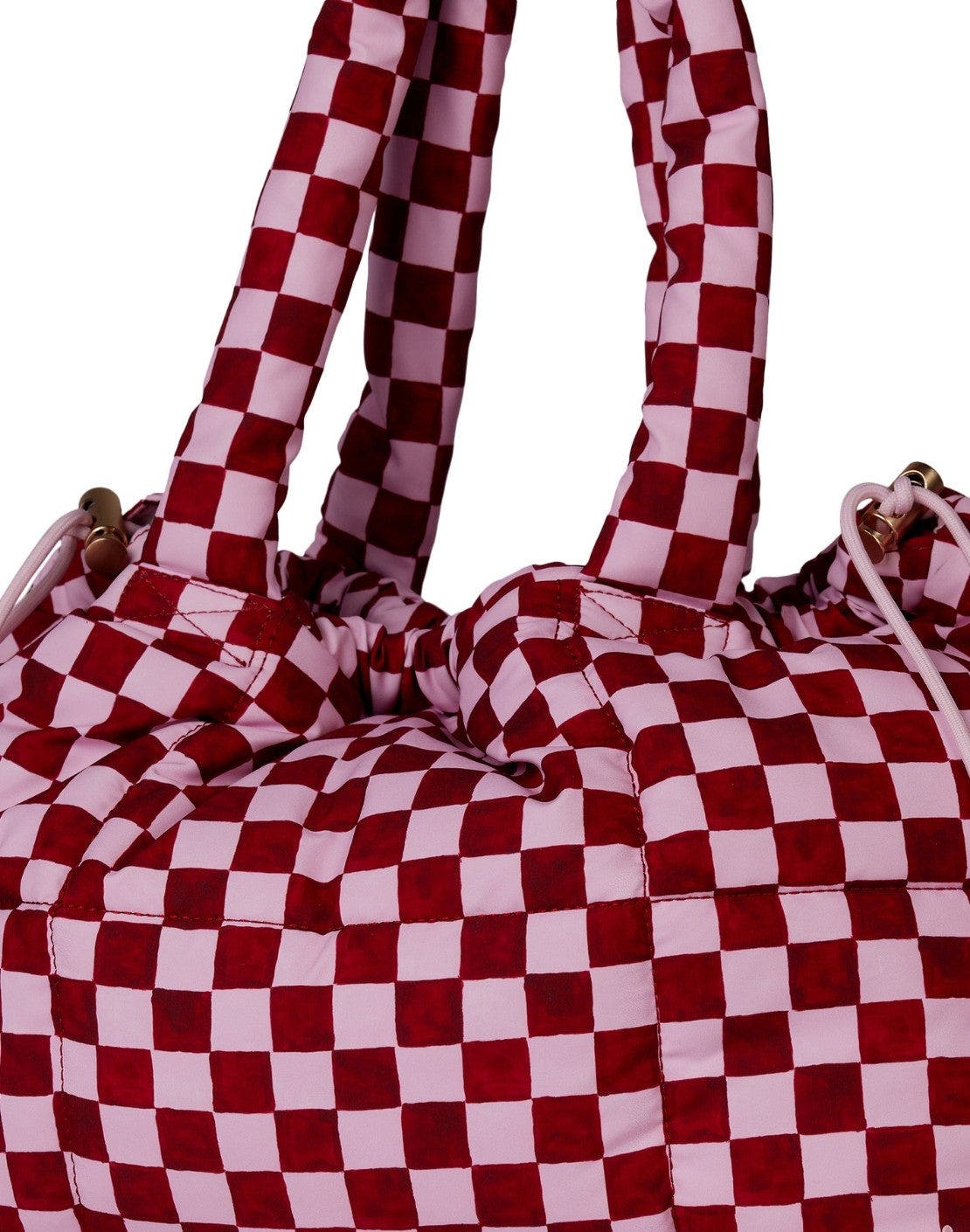 The Somewhere Co Crimson Haze Marshmallow Midi Tote Bag, Alternate, color, 