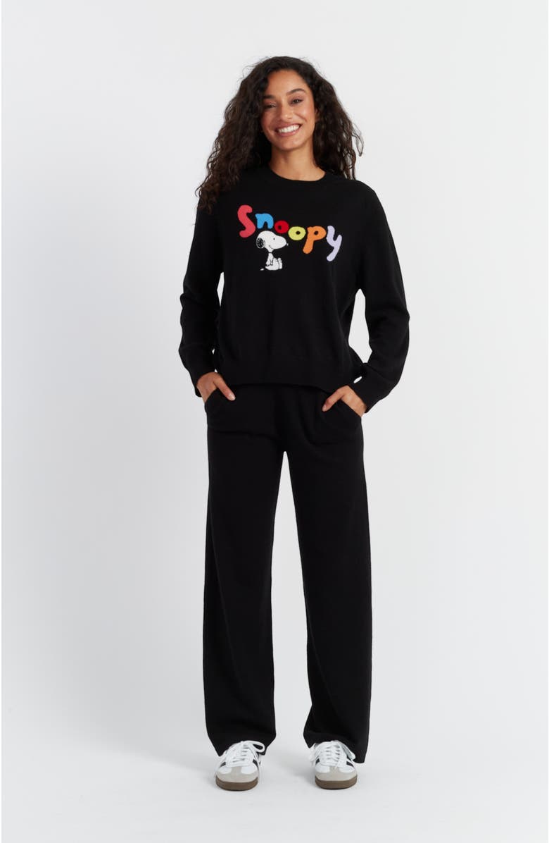 Chinti & Parker Snoopy Wool & Cashmere Sweater, Alternate, color, 