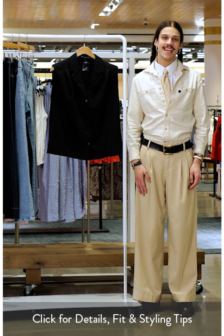 Pleated Sleeveless Shirt video