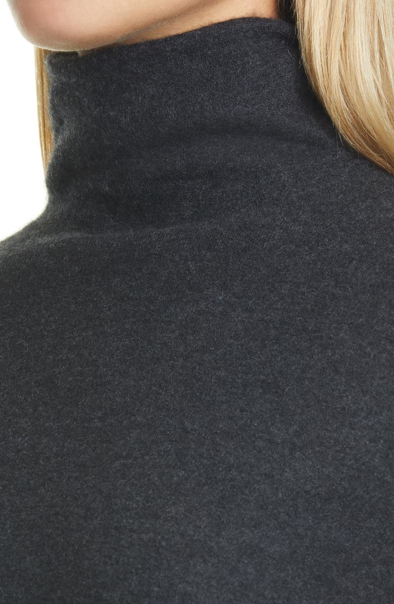 Vince Cashmere Crop Turtleneck Sweater, Alternate, color, 