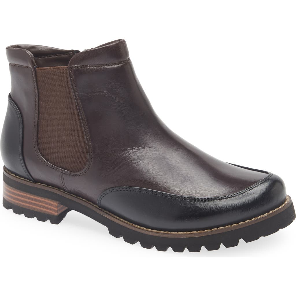 Regarde Le Ciel Layla Lug Sole Chelsea Boot In Brown