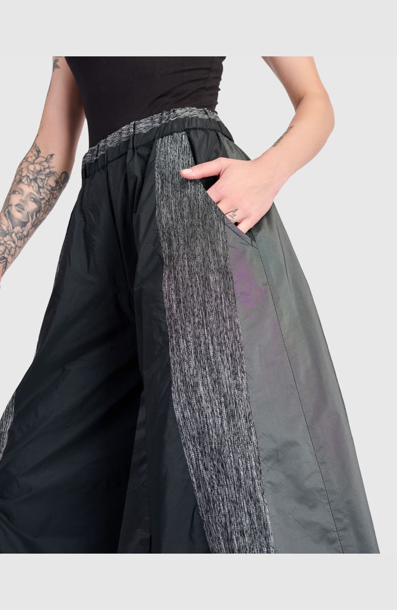 Alembika Tasset Wide Leg Pants, Alternate, color, Iron