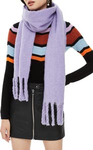 Topshop Heavy Brushed Scarf