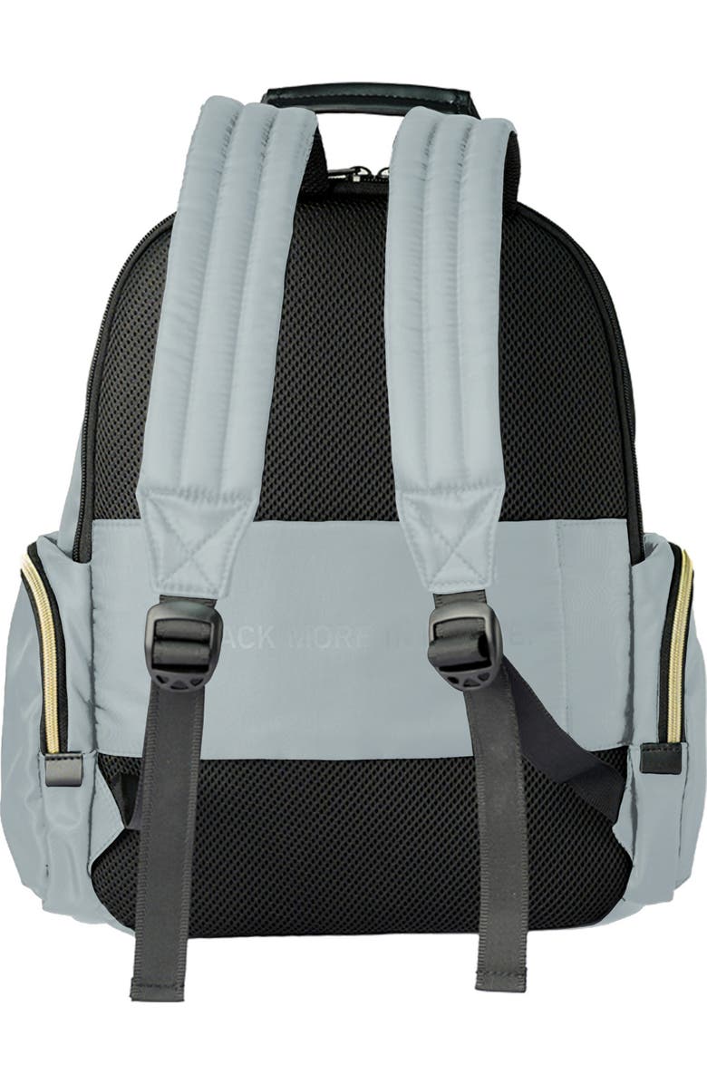 Kenneth Cole Madison Square 2-Piece Hardside Carry-On Luggage & Backpack Set, Alternate, color, Slate