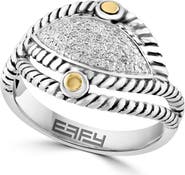 EFFY Diamond Pavé Twist Ring - 0.19 ctw