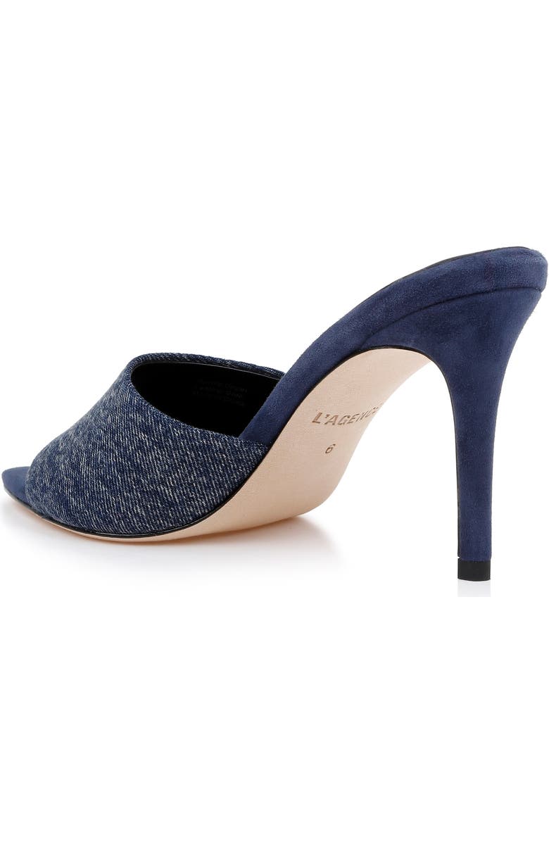 L'AGENCE Lolita Pointed Toe Sandal, Alternate, color, Dark Denim