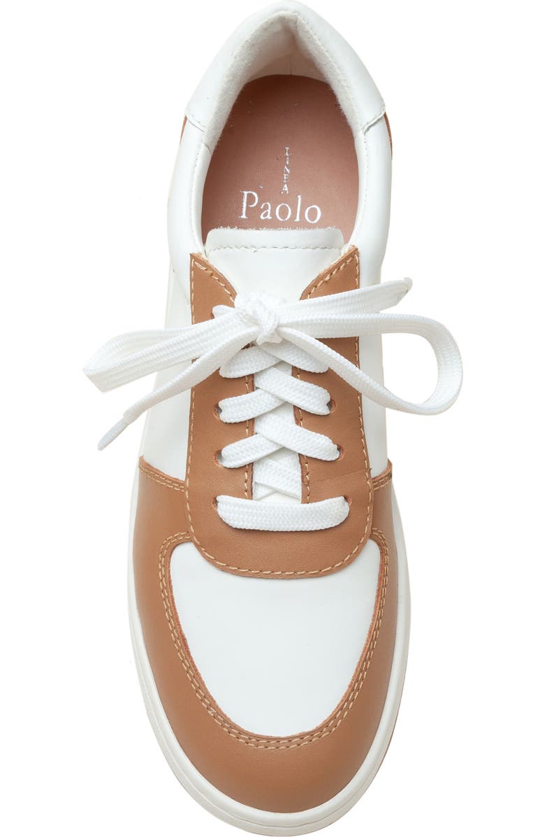 Linea Paolo Krista Sneaker, Alternate, color, Eggshell/ Desert