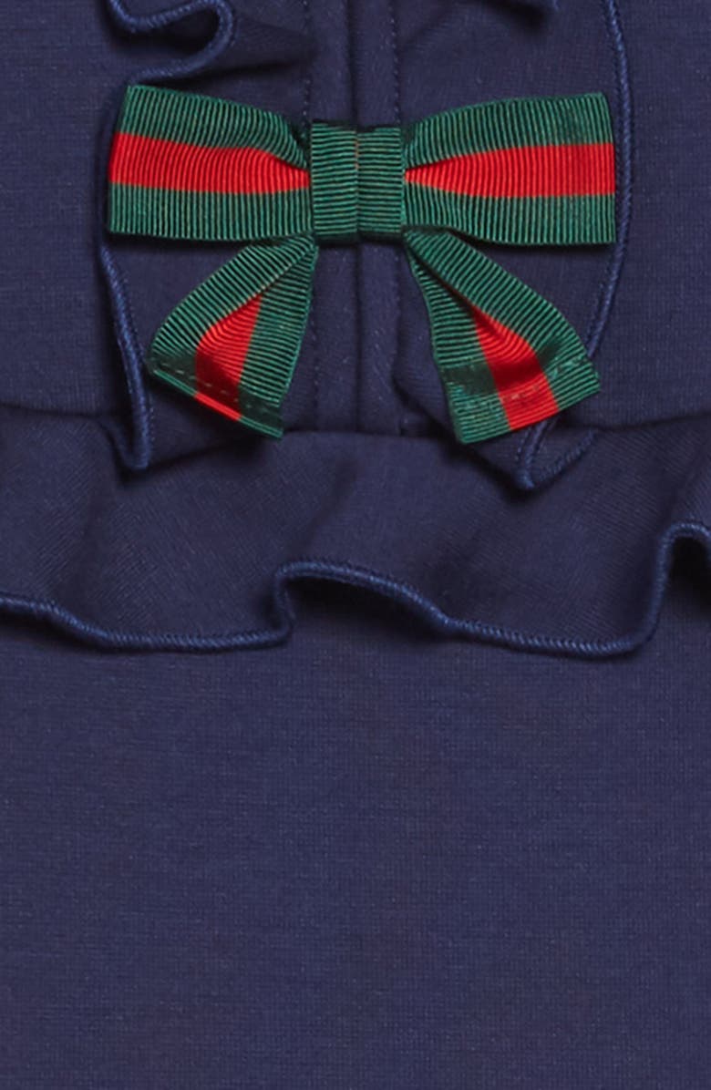 Gucci Ruffle & Bow Dress, Alternate, color, 