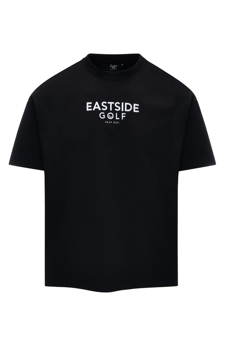Eastside Golf Ace Embroidered T-Shirt, Main, color, Black