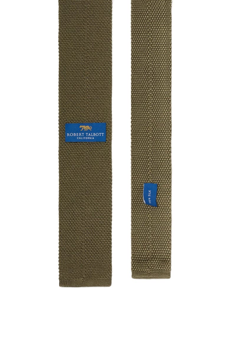 Robert Talbott Redford Silk Knit Necktie, Alternate, color, Salvia