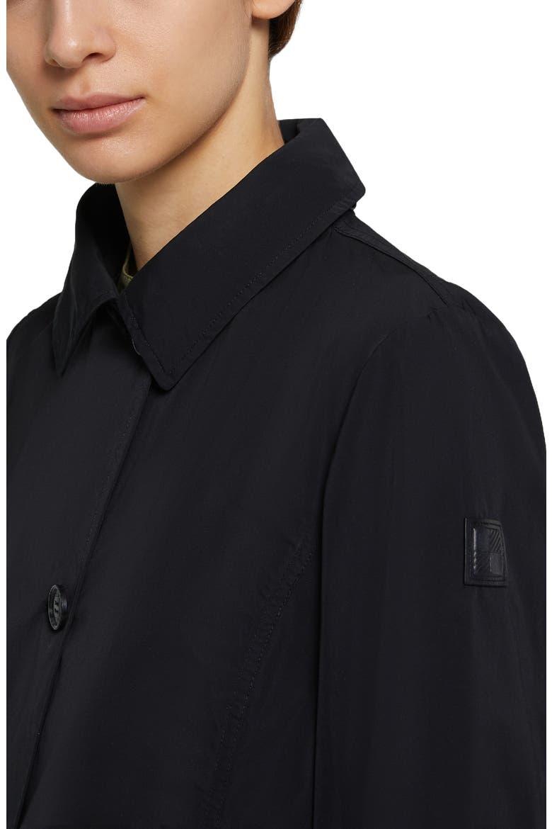 Water Repellent Raincoat, Alternate, color, BLACK