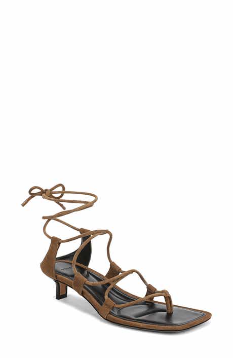 Paulette Ankle Wrap Sandal